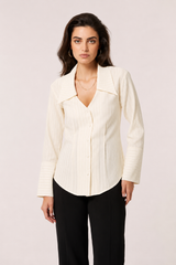 ALBA IVORY BLOUSE