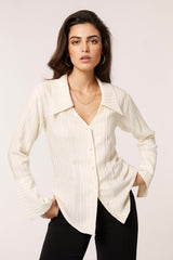 ALBA IVORY BLOUSE