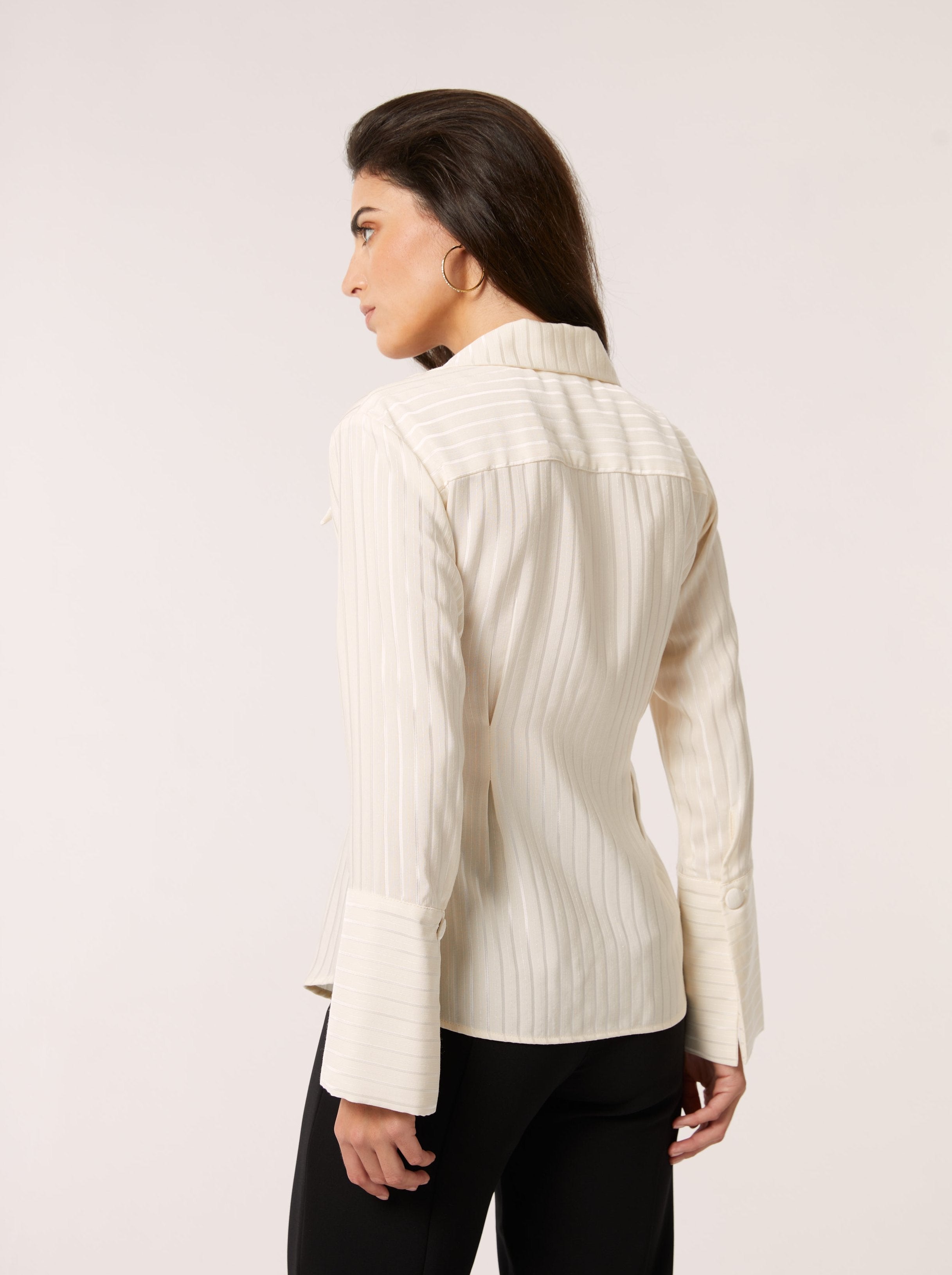 N-Maura Blouse Grey Ivory